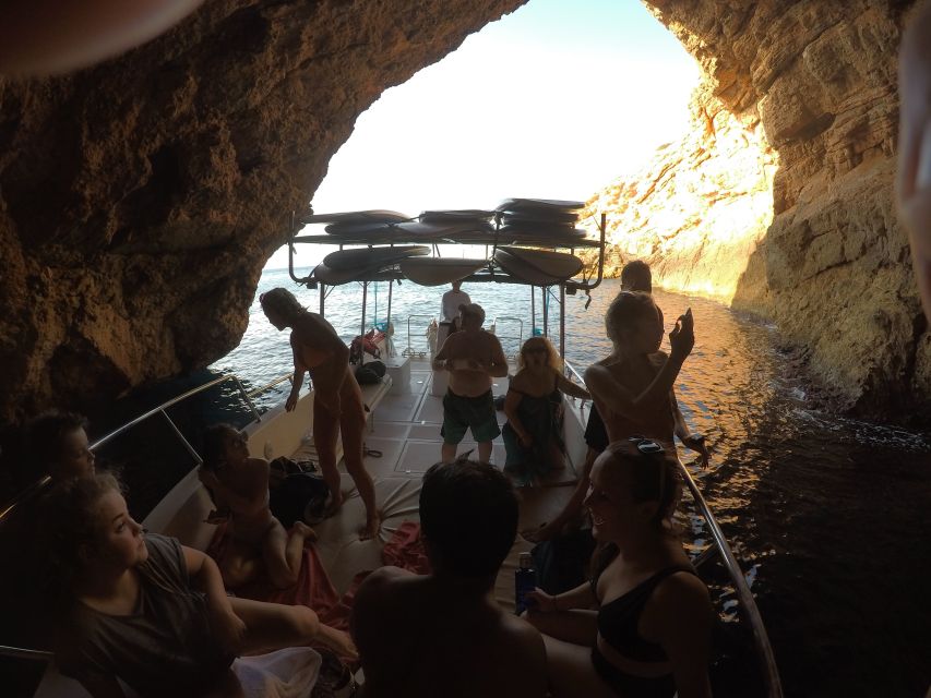 Ibiza: SUP & Snorkel Boat Tour with Caves, Drinks & Photos - The ride back to San Antonio