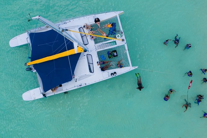 Icacos Deserted Island Catamaran, Snorkel, and Picnic Cruise - Lunch on board, with plenty of choice