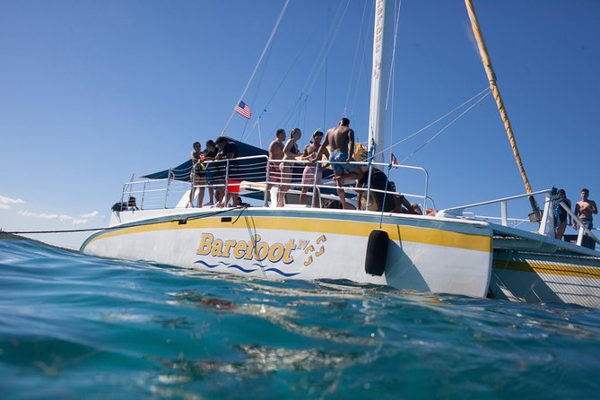 Icacos Deserted Island Catamaran, Snorkel, and Picnic Cruise - What the 45-minute catamaran ride feels like