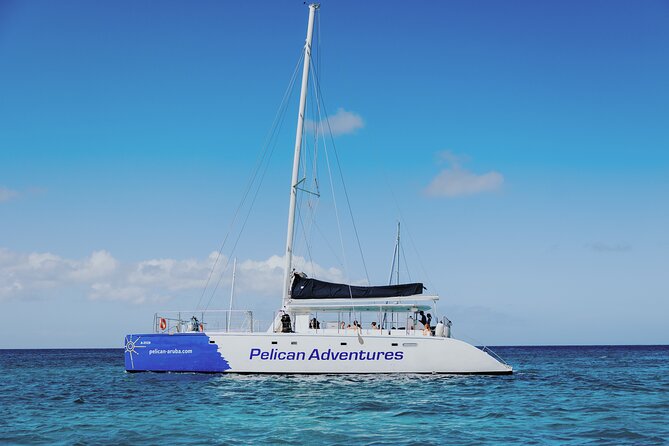 Iconic Aruba Sail and Snorkel Experience - Snacks, cocktails, and the ride home