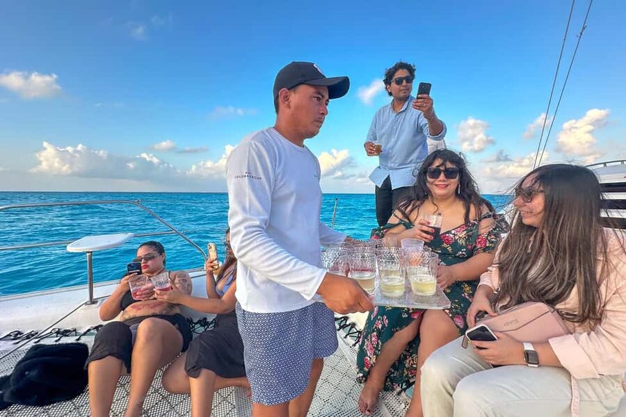 Isla Mujeres: Catamaran Ride with Open Bar, Snorkeling, and Lunch - What the $56 price really buys you