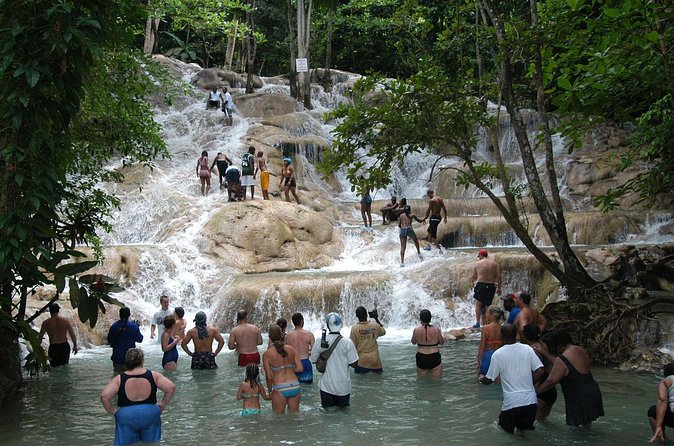 Jamaica Dunn's River Falls Party Cruise with Snorkeling - Transport, crowds, and timing