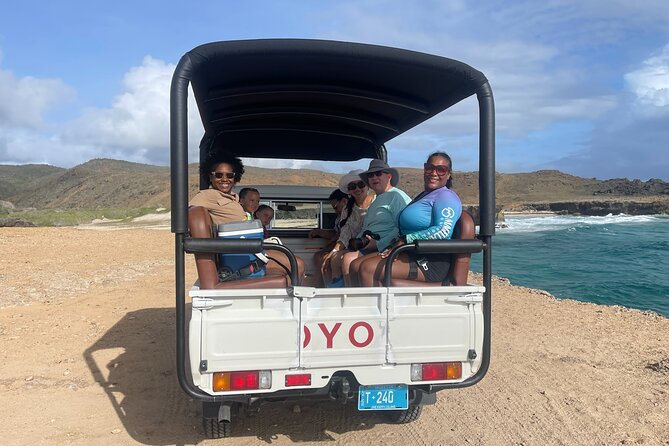 Jeep Tour Arikok National Park and Snorkeling at Baby Beach - Conchi Natural Pool and the safety call