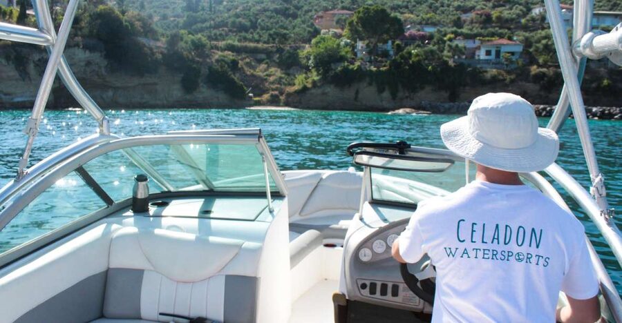 Kalamata - Kitries Boat Snorkel Tour - Swimming beside caves and tiny beaches