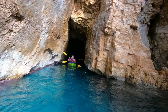 Kayak And Snorkel Excursion in Jávea. Portitxol - Granadella - An early launch from Playa El Portitxol
