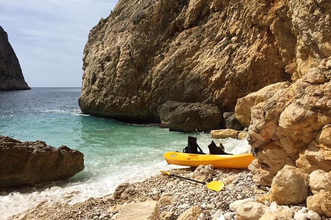 Kayak And Snorkel Excursion in Jávea. Portitxol - Granadella - Snorkeling, swimming, and the cave break