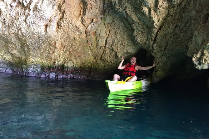 Kayak And Snorkel Excursion in Jávea. Portitxol - Granadella - What the three-hour route offers
