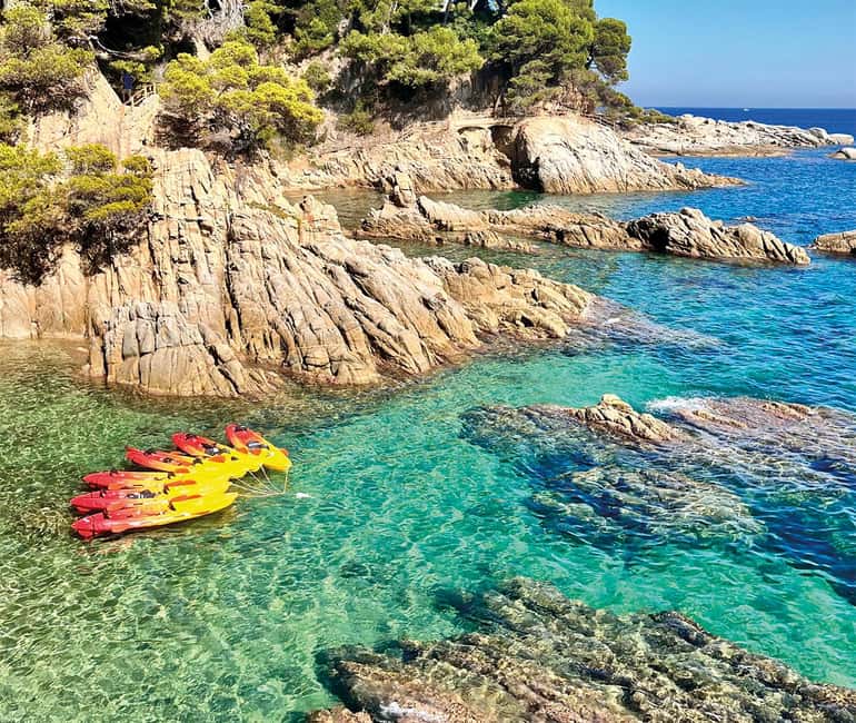Kayak and Snorkel in Playa de Aro, Costa Brava - Starting at Cavall Bernat in Playa de Aro