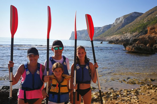 Kayak Dénia "Cova Tallada" + Snorkeling + Speleology - Is $72.59 a fair price?