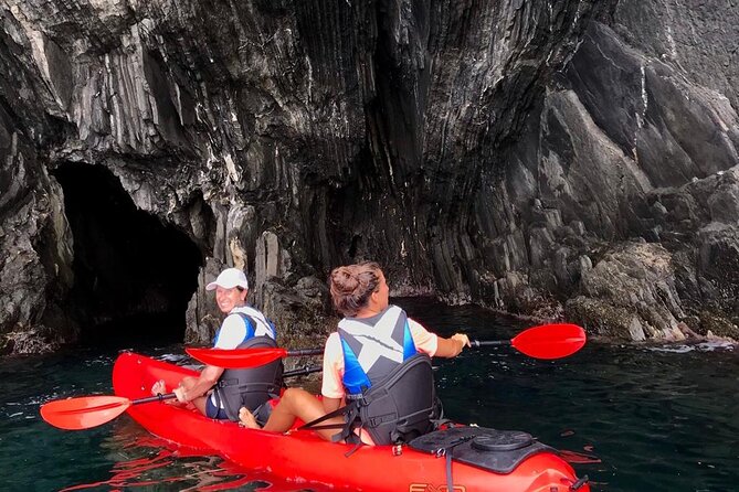 Kayak experience with Carnassa Tour in Cinque Terre + Snorkeling - The snorkeling stop in a sheltered cove