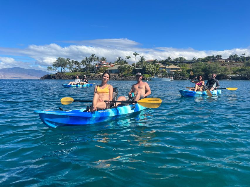 Kayak, Whale Watch And Snorkel At Turtle Town - Moving toward the turtle snorkeling area