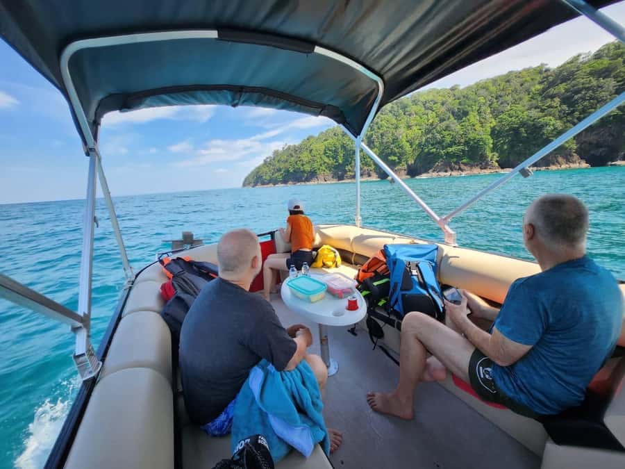 Khao Lak: Khao Na Yak Sightseeing & Snorkeling Small Group - Pontoon boat comfort and the ride out