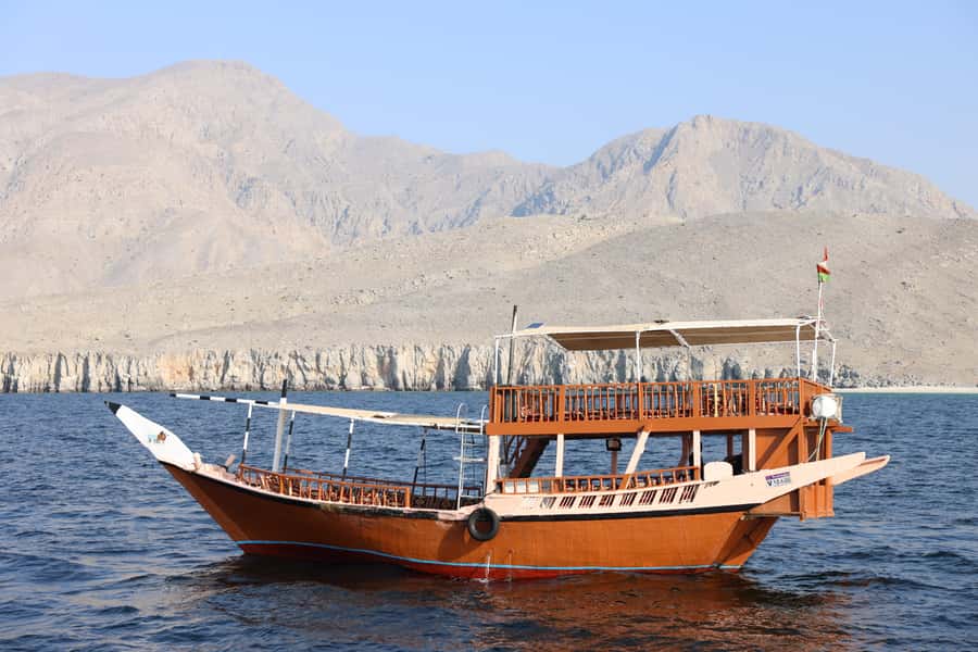 Khasab: Dhow Cruise with Lunch, Dolphin Watching& Snorkeling - Starting from Khasab or the cruise terminal