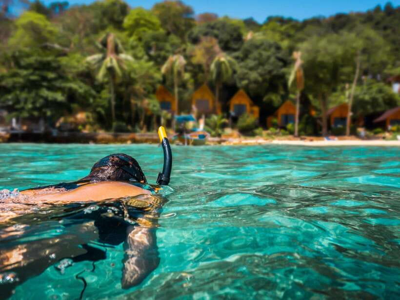 Ko Lanta: Full-Day Snorkel Trip to Phi Phi & Bamboo Islands - Maya Bay, where scenery meets serious crowds