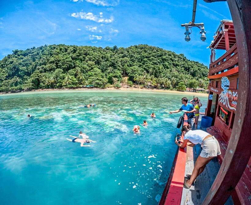 Koh Chang: 3 or 4 Islands Snorkel & Beach Tour by Big Boat - Koh Yak Lek and Koh Mapring in Koh Rang National Park