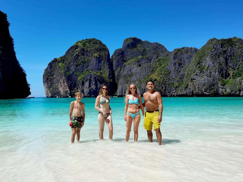 Koh Lanta: Phi Phi Islands Tour w/ Maya Bay, Snorkel & Lunch - Maya Bay: beautiful, famous, and crowded