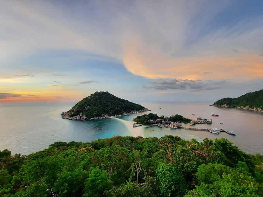 Koh Phangan: Koh Nangyuan & Koh Tao Boat Tour & Snorkeling - A full Gulf of Thailand day from Thong Sala