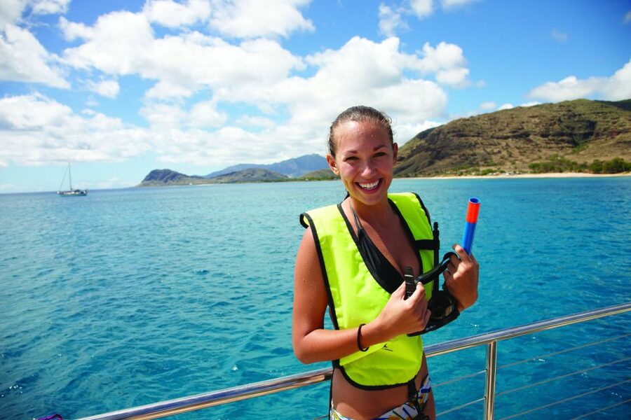 Kona Turtle Snorkel Sail with Lunch and Drinks - How much value you get for $169