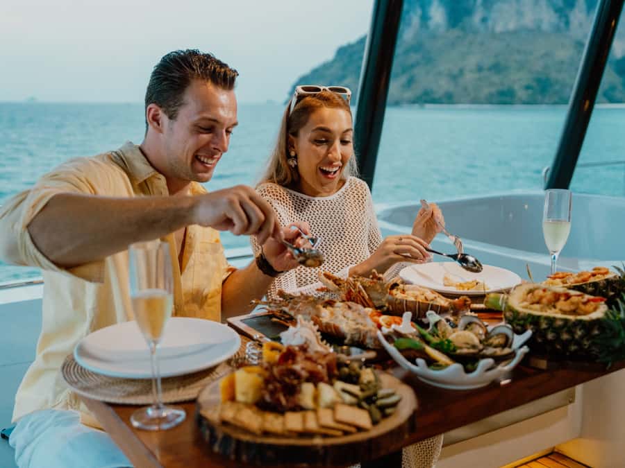 Krabi: 4 Island Premium Yacht with Snorkeling & Clear Kayak - Railay Beach and Phranang Cave by boat