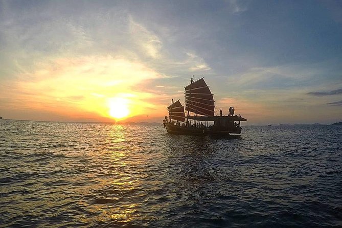 Krabi 4 Island Sunset Snorkeling Cruise + Bioluminescent Swim - The after-dark swim at Phra Nang Cave Beach