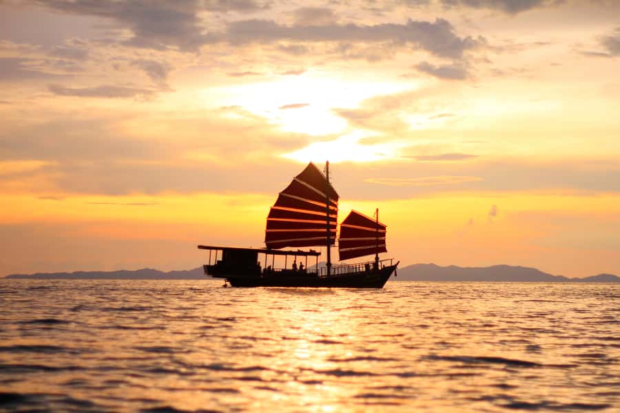 Krabi: 4-Island Sunset Snorkeling Tour & Bioluminescent Swim - Meeting in Ao Nang or Railay