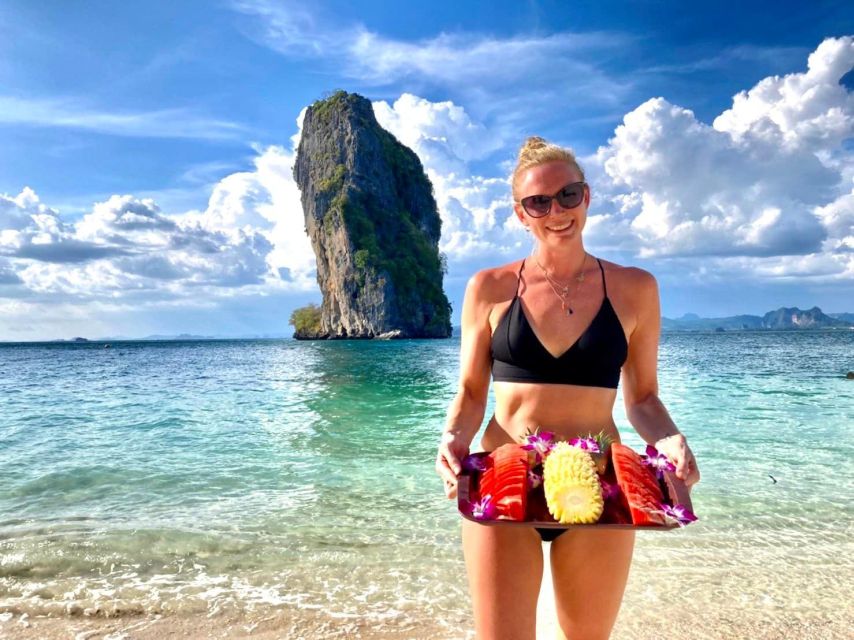 Krabi: 4 Islands Snorkeling Tour by Longtail Boat - Koh Poda is the day’s main beach break