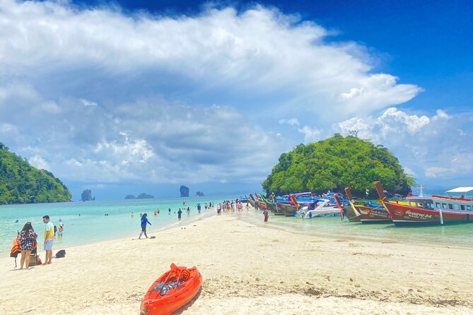 Krabi 7 Islands Snorkeling & Plankton Night by Big Longtail Boat - Chicken Island, Tup, and Mor: the famous sandbar section
