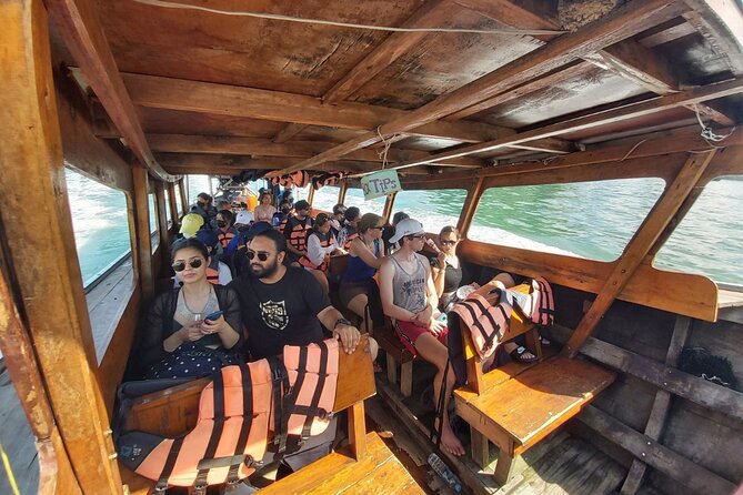 Krabi 7 Islands Snorkeling & Plankton Night by Big Longtail Boat - Night snorkeling at Koh Rang