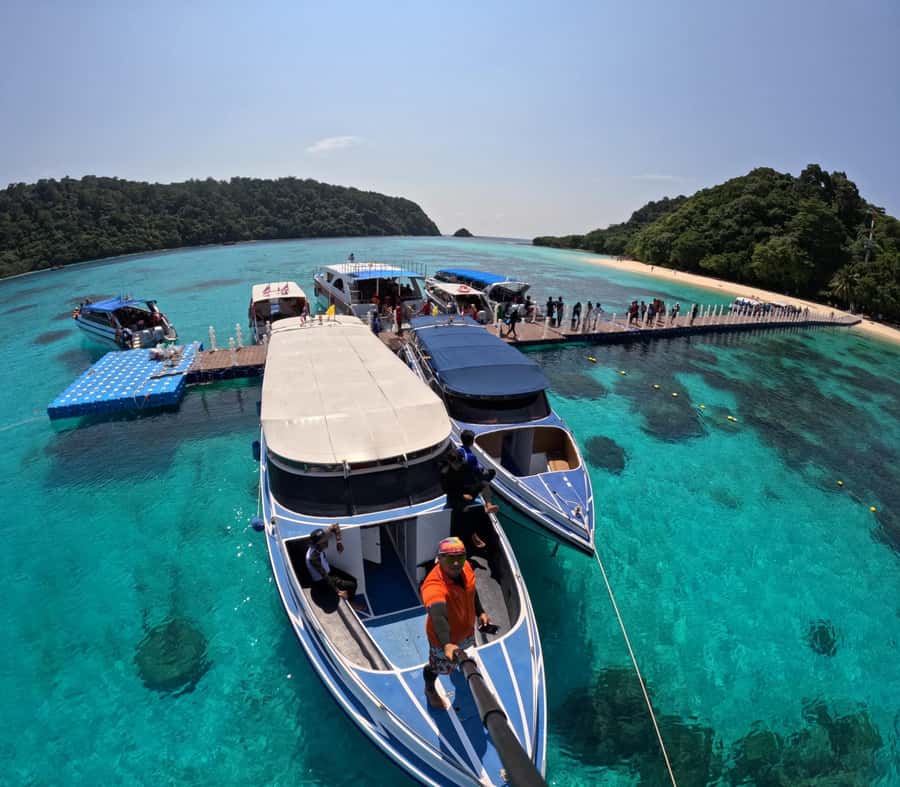 Krabi Aonang: Koh Rok & Koh Haa Snorkelling Day Trip + Lunch - Koh Rok snorkeling at 10 a.m.