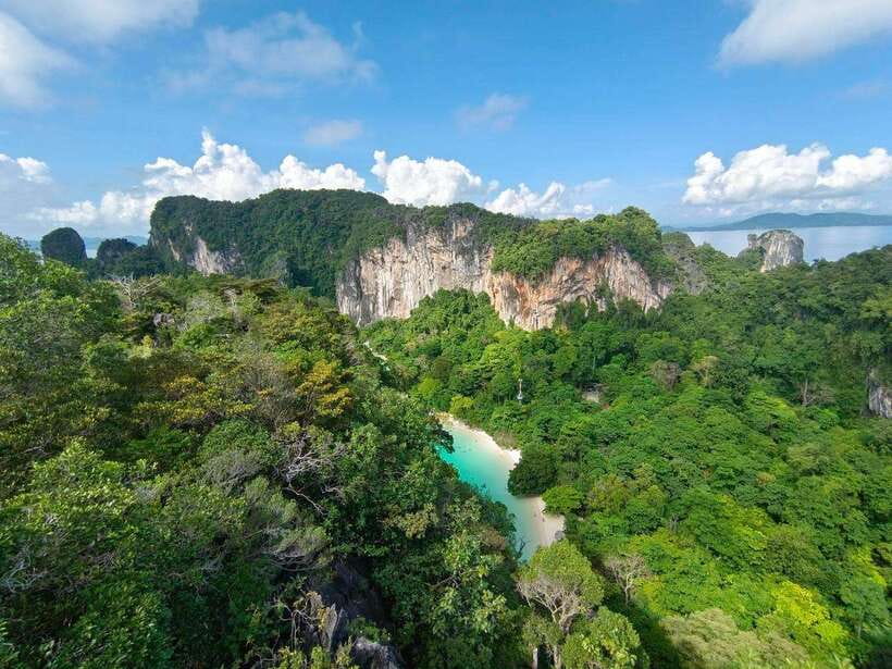 Krabi: Hong Islands Private Boat Trip & Snorkeling - The morning pickup from Ao Nang or Khlong Muang