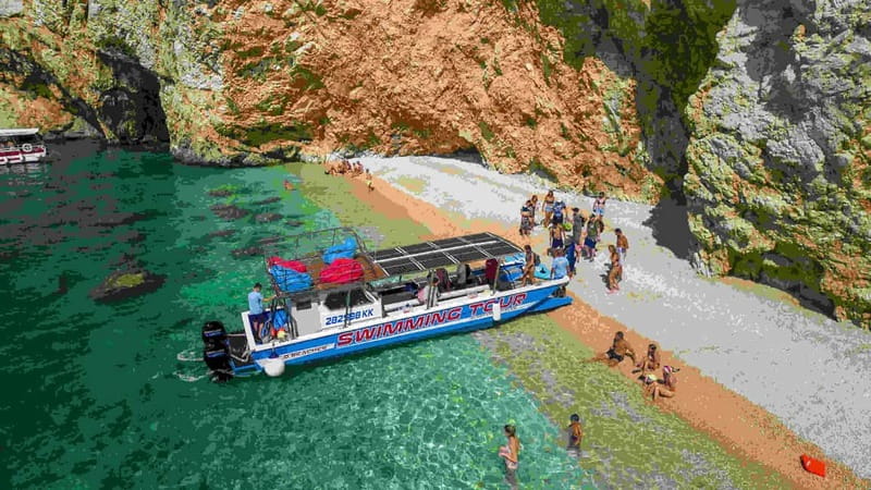Krk: Swimming and Snorkeling tour on Golden Bay - Setting out from Krk harbor