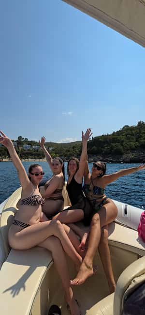 Ksamil Pigeon Cave Snorkeling free Drinks Speedboat In Group - Dema’s Antique Wall and the Monastery of Shen Gjergji
