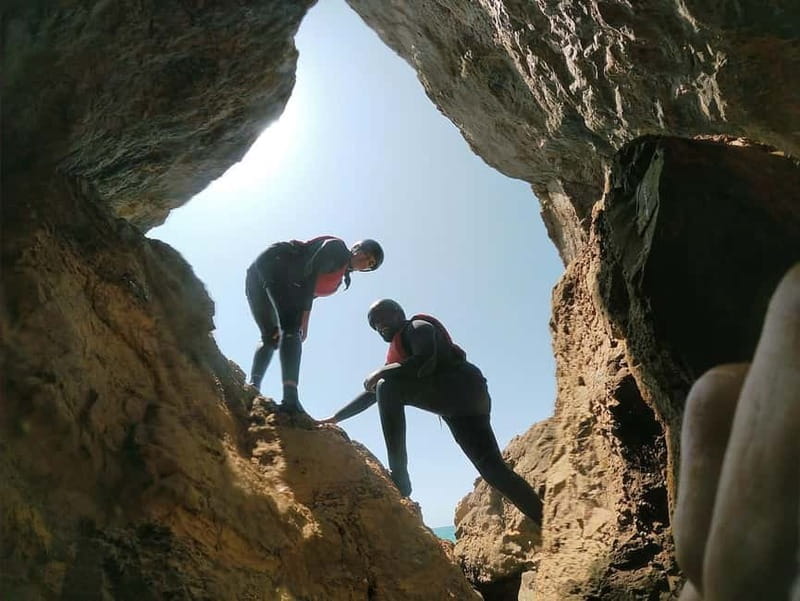 Lagos: Algarve Coasteering and Snorkeling Adventure - The Three-Hour Water Session