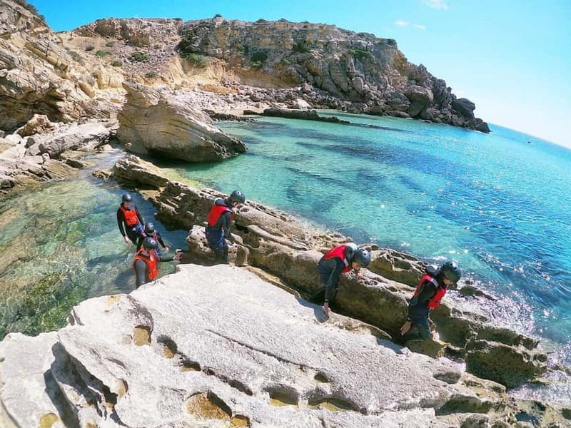 Lagos: Algarve Coasteering and Snorkeling Adventure - Cliff Jumps From 1 to 11 Meters