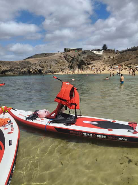 Lanzarote: Electric Paddle Surf and Snorkel Excursion at Papagayo Beach - The Papagayo stop and 45 minutes of snorkeling