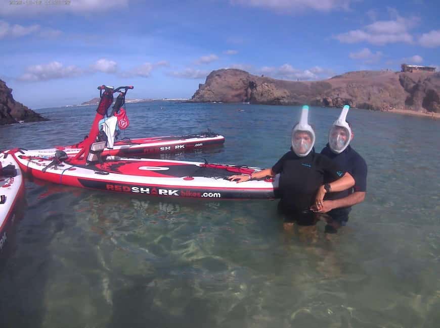 Lanzarote: Electric Paddle Surf and Snorkel Excursion at Papagayo Beach - Practical details that make the morning easier