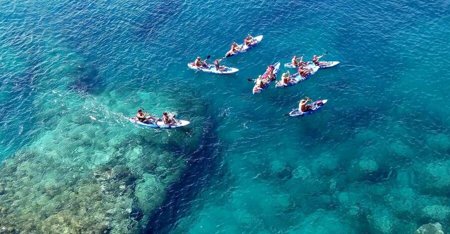 Lanzarote: Kayak and Snorkeling at Papagayo Beach - The first hour: learning the rhythm of the sea
