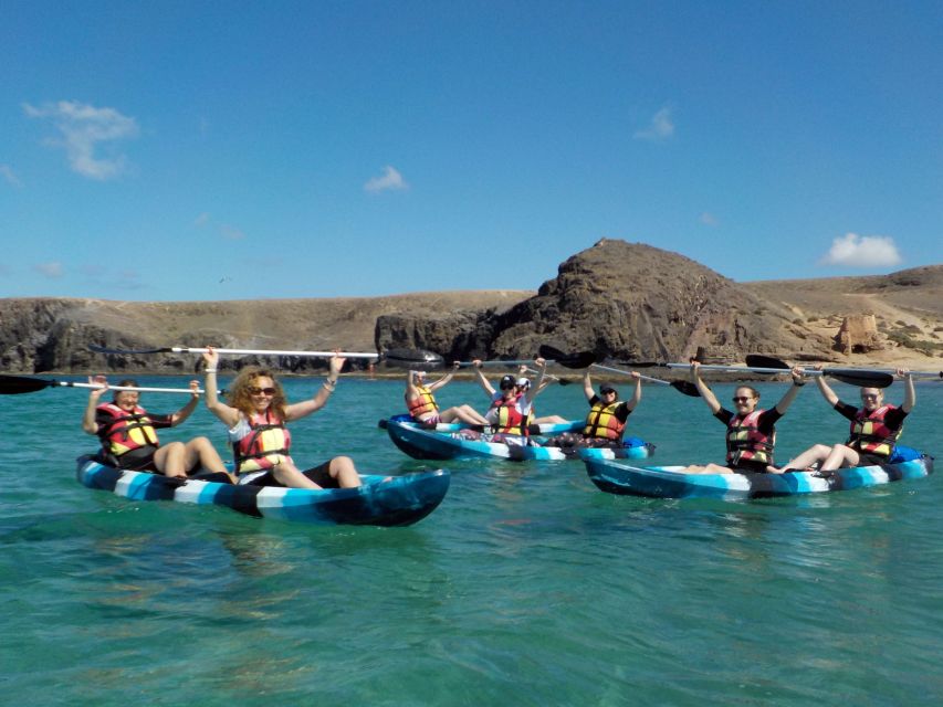 Lanzarote: Kayak and Snorkeling at Papagayo Beach - Papagayo Beach and the 45-minute snorkeling stop