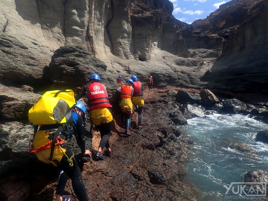 Las Palmas: Coastering, Via Ferrata, Water Jumping & Snorkel - Fitness, fear, and who should book