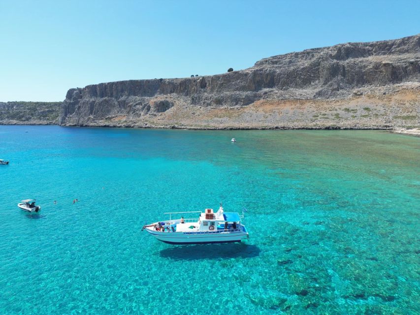 Lindos,Pefkos: All inclusive Swim & Snorkel Boat Cruise - How the crew shapes the experience