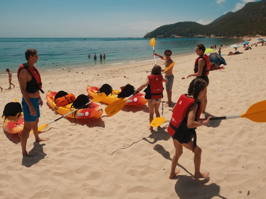 Lisbon: Arrábida Kayak & Wild Beach Snorkeling Pickup Option - Portinho da Arrábida and the launch