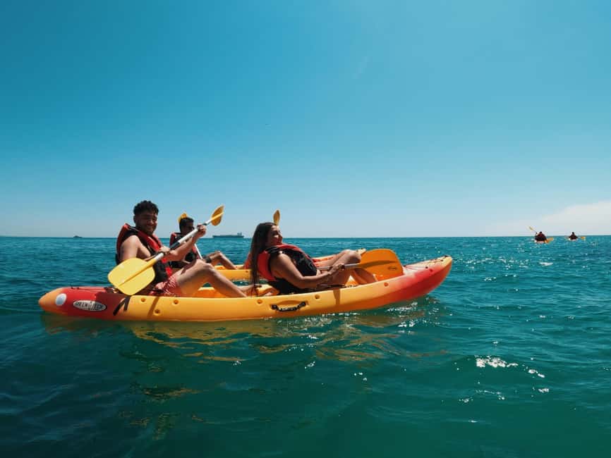 Lisbon: Kayak Snorkeling & Beach Lounge/Pick-Up Available - Snorkeling in cold water