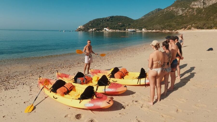 Lisbon: Kayak Snorkeling & Beach Lounge/Pick-Up Available - GoPro photos and what to bring