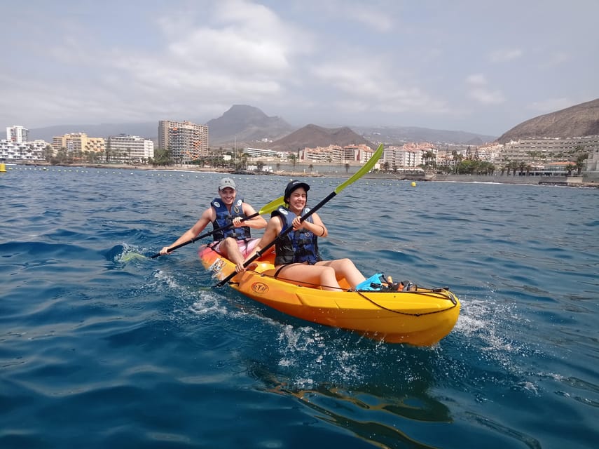 Los Cristianos: Kayak & Snorkel Tour with turtles and photos included - What the $31 price really includes