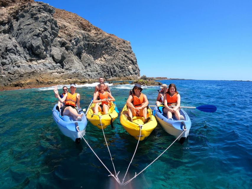 Los Cristianos: Kayaking and Snorkeling with Marine Wildlife - From Rays Bay to the open water