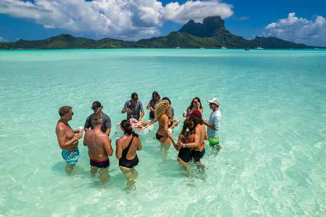 LUXURY Catamaran Bora Bora : Sailing, Snorkeling & Floating Bar - Sailing past Bora Bora’s best views