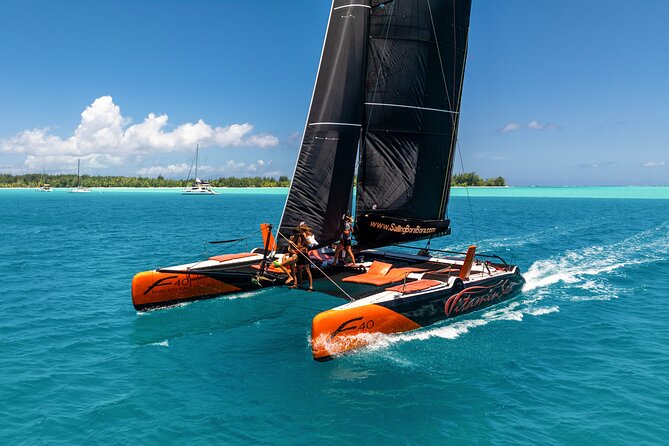 LUXURY Catamaran Bora Bora : Sailing, Snorkeling & Floating Bar - Starting with a hotel or port transfer
