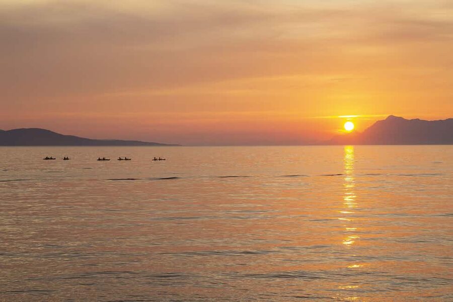 Makarska: Guided Sea Kayaking Tour with Snorkeling Stop - Nugal beach and the longer break