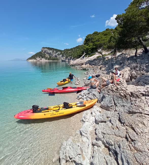 Makarska: Guided Sea Kayaking Tour with Snorkeling Stop - The paddle back to Makarska
