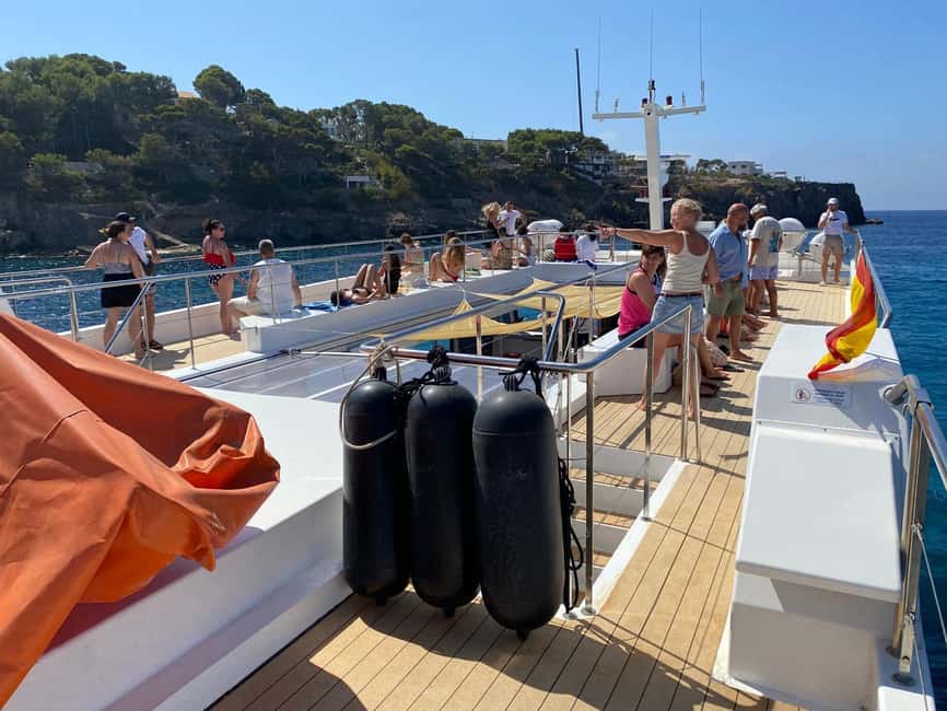 Mallorca: 3.5-Hour Boat Trip with Swimming and Snorkeling - A note for nervous swimmers